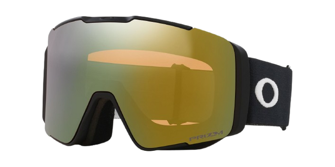 Lyžařské brýle Oakley Line Miner Pro L Matte Black/Prizm Sage Gold Iridium + Additional lens Prizm Snow Iced Iridium - 2025/26