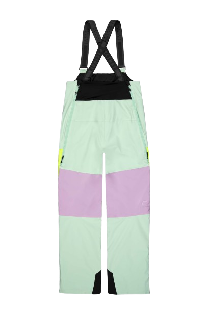 Lyžařské kalhoty Picture Elwy BIB Silt Green Orchid Acid - 2024/25