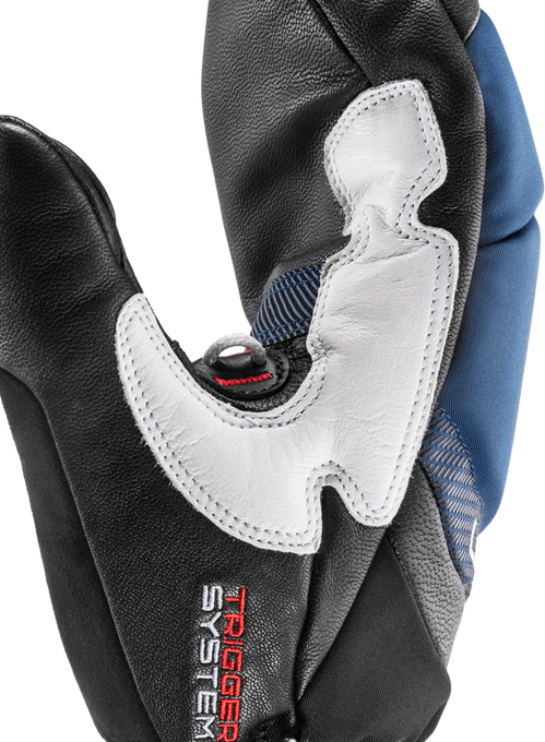 Lyžařské rukavice LEKI Griffin Base 3D Mitt Black/Marine - 2025/26