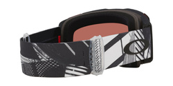 Lyžařské brýle Oakley Line Miner Pro L Black Forge/Prizm 24K Iridium + Additional lens Prizm Snow Sage Gold Iridium - 2025/26