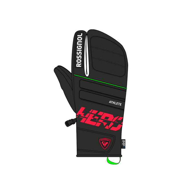 Lyžařské rukavice Rossignol Hero Master IMPR Lobster Black - 2024/25