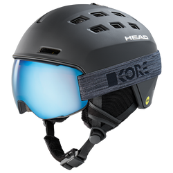 Lyžařská helma HEAD REV MIPS Black - 2025/26