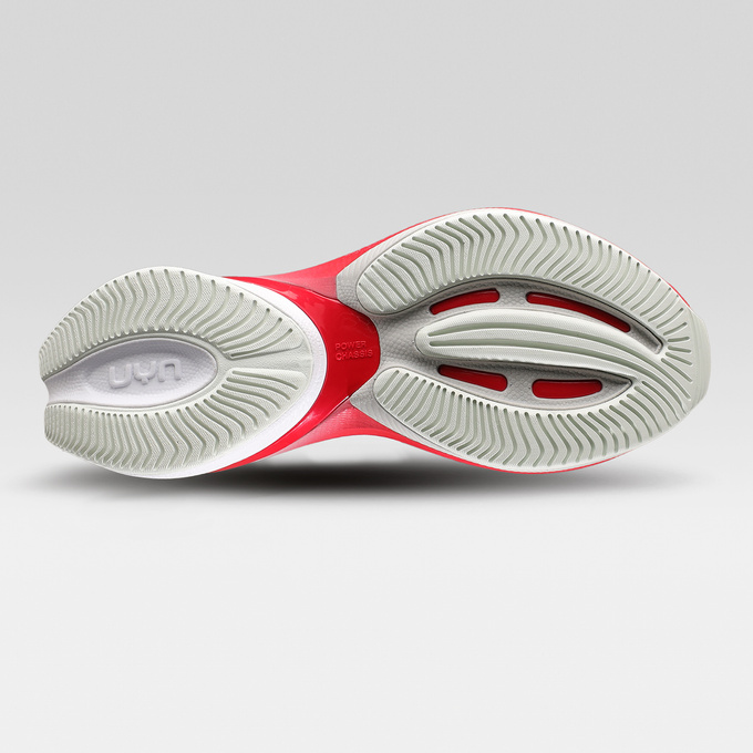 Boty UYN Lockie Woman Shoes Red Sole Off White