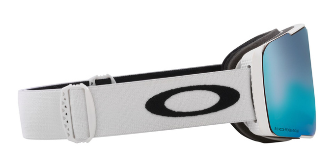 Lyžařské brýle Oakley Line Miner Pro M Matte White/Prizm Snow Sapphire Iridium + Additional lens Prizm Snow Iced Iridium - 2025/26
