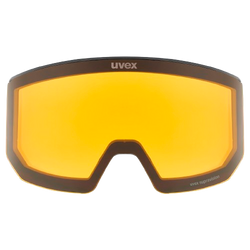 Lyžařské brýle Uvex lace ATTRACT FM Black Matt/Mirror Red + spare lens - 2025/26