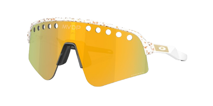 Sluneční brýle OAKLEY Sutro Lite Sweep MVDP Red Gold Splatter Frame/Prizm 24K Lens
