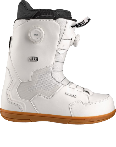 Snowboardové topánky Deeluxe ID Dual Boa White - 2024/25