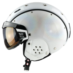 Lyžařská helma Casco SP-6 Limited White Black Chameleon - 2024/25