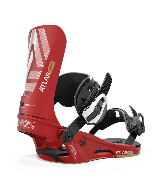 Vázání na Snowboard Union Atlas Pro Metalic Red - 2024/25