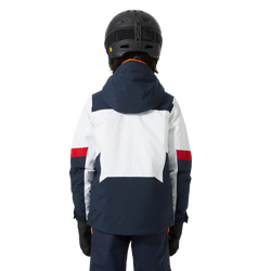 Lyžařská bunda Helly Hansen Jr Elevate Jacket Navy - 2024/25