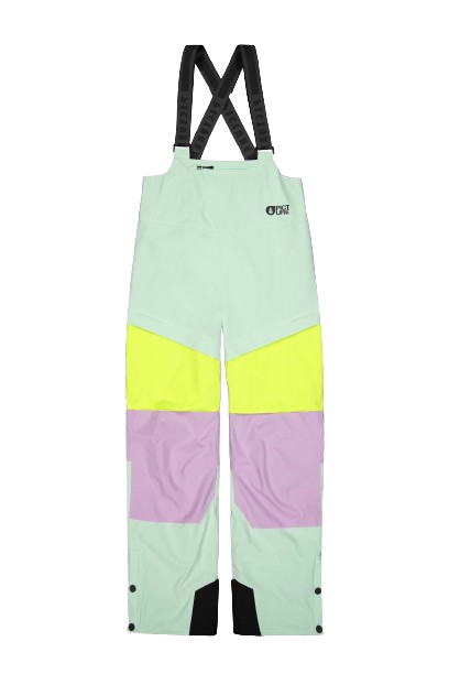 Lyžařské kalhoty Picture Elwy BIB Silt Green Orchid Acid - 2024/25