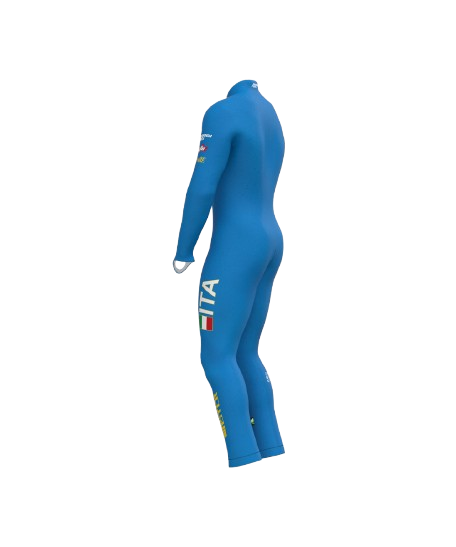 Lyžařská kombinéza Energiapura Master PRO/Blue/Turchese (insulated, padded) - 2025/26