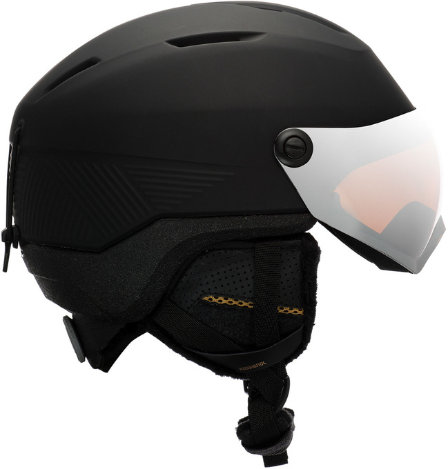 Lyžařská helma Rossignol Fit Visor Impacts W Black - 2023/24
