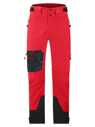Lyžařské kalhoty Ziener Tewes Full-Zip Junior Teamwear Red Black Foggy - 2024/25