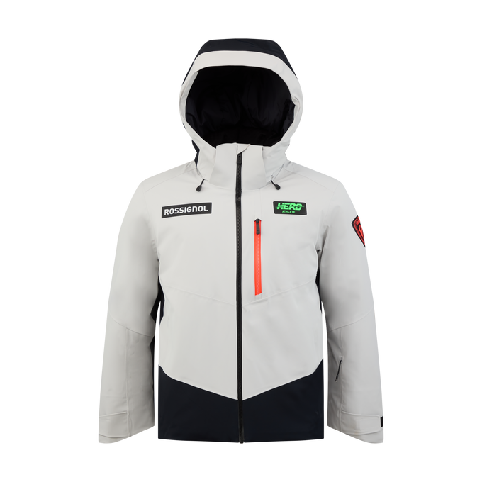 Lyžařská bunda Rossignol Hero Blackside Insulated JKT Soft Grey - 2025/26