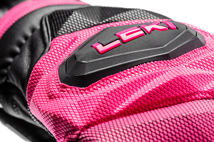 Lyžařské rukavice LEKI WCR Venom SL 3D Mitt Pink - 2025/26