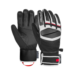 Lyžařské rukavice Reusch Mastery Black/White/Fire Red - 2024/25