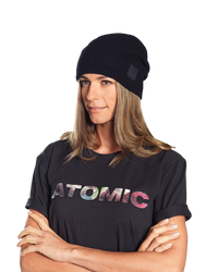 Čepice Atomic Alps Slouch Beanie Black – 2024/25