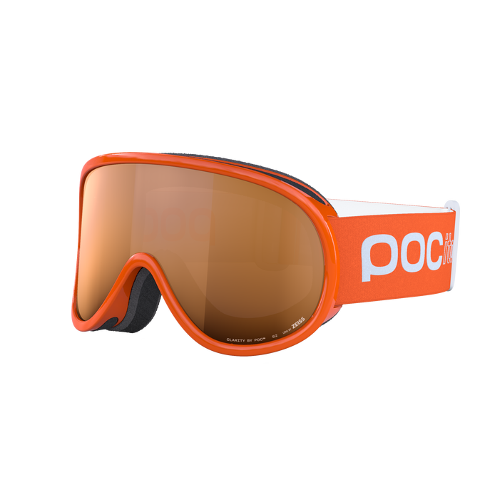 Lyžařské brýle POC Pocito Retina Fluorescent Orange/Partly Sunny Light Orange - 2025/26
