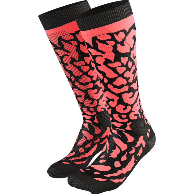 Lyžařské ponožky Dynafit FT Graphic Socks Ultra Coral - 2025/26