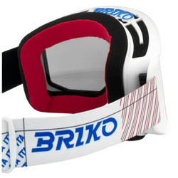 Lyžařské brýle Briko Vulcano Mask Italia White/Science Blue - 2025/26