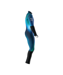 Lyžařská kombinéza Energiapura Aurora Blue Junior (insulated, unpadded) - 2024/25