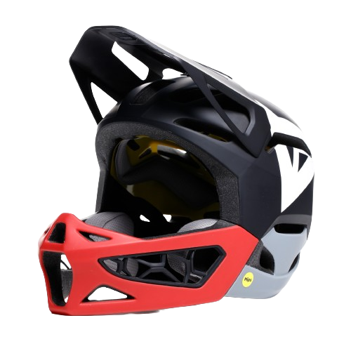 Cyklistická helma Dainese Linea 01 Mips Mono Matt Black/Red/Nardo Grey
