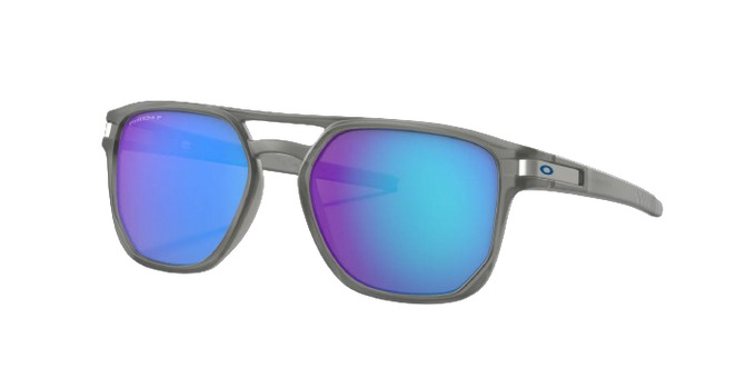 Sluneční brýle Oakley Latch Beta Prizm Sapphire Polarized Lenses / Matte Grey Ink Frame