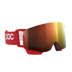 Lyžařské brýle POC Nexal Mid Prismane Red/Partly Sunny Orange - 2025/26