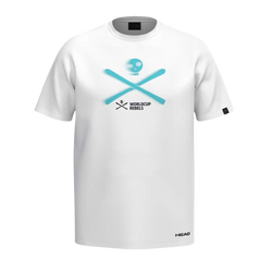 Tričko HEAD Rebels T-Shirt Men White - 2025/26