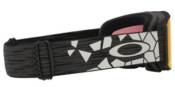 Lyžařské brýle Oakley Line Miner Pro L Black Reinforce/Prizm Snow Torch Iridium + Additional lens Prizm Snow Iced Iridium - 2025/26