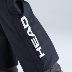 Lyžařské kalhoty  HEAD Race Zip Pants Black - 2025/26