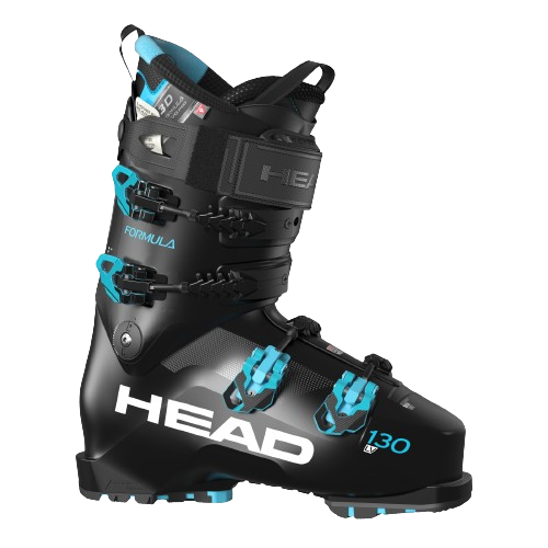 Sjezdové boty HEAD Formula 130 LV GW Black/Speed Blue - 2025/26