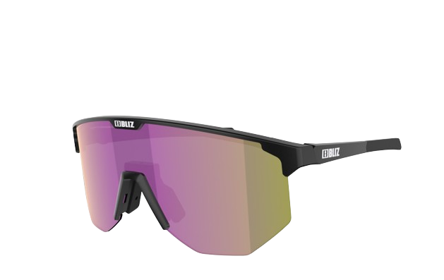 Slnečné okuliare BLIZ Hero Small Matt Black/Brown Purple