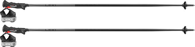Sjezdové hole LEKI Airfoil 3D Black/Dark Anthracite - 2025/26