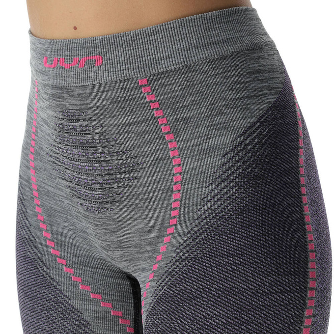 Funkční kalhoty UYN Woman Ambityon UW Pant Long Melange Black Melange/Purple/Raspberry - 2024/25