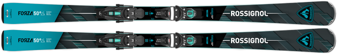 Sjezdové lyže Rossignol Forza 50' CAM Konect + Nx 12 Konect GW B80 Black Blue - 2025/26