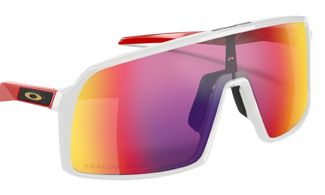 Sluneční brýle Oakley Sutro Custom Polished White Frame / Prizm Road Iridium Lenses