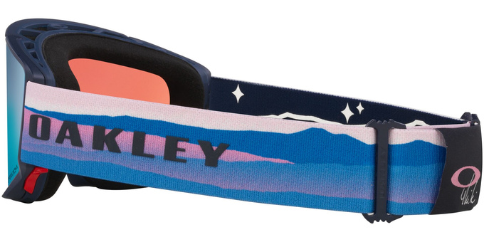 Lyžařské brýle Oakley Flow Scape L Mikaela Shiffrin Signature/Prizm Snow Sapphire Iridium + Additional lens Prizm Snow Iced Iridium - 2025/26