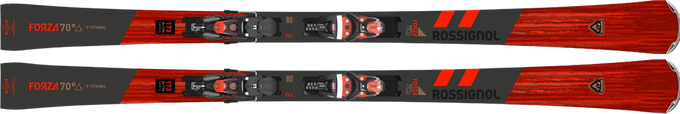 Sjezdové lyže Rossignol Forza 70° V-Ti + Spx 14 Konect GW B80 Black Hot Red - 2024/25