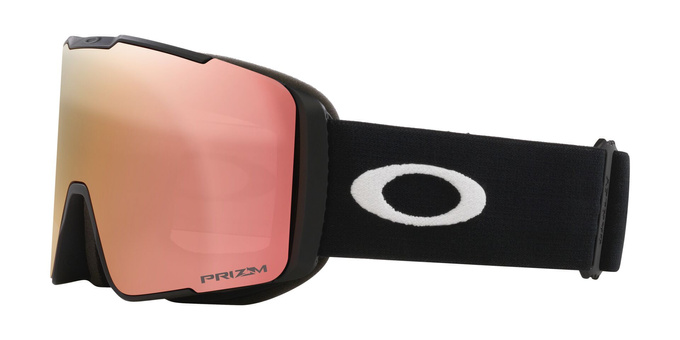 Lyžařské brýle Oakley Line Miner Pro M Matte Black/Prizm Snow Rose + Additional lens Prizm Snow Sage Gold Iridium - 2025/26