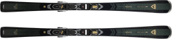 Sjezdové lyže Rossignol Nova 10 Xpress + Xpress W 11 GW B83 Black Gold - 2025/26