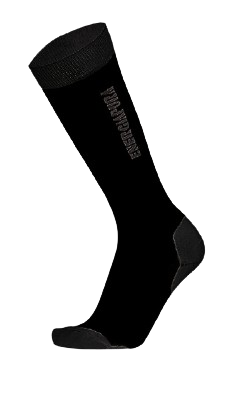 Lyžiarske ponožky ENERGIAPURA Long Socks Top Silk Anthracite - 2022/23