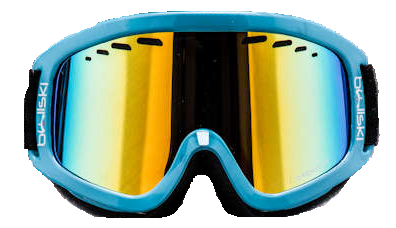 Lyžařské brýle BULLSKI Pride Bicolor Lightblue/White