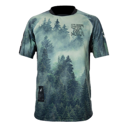 Cyklistický dres Energiapura T-Shirt MC Downhill Ilio Forest - 2023