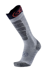 Lyžařské ponožky Sidas Ski Merino Grey/Orange - 2024/25
