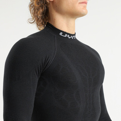 Funkční triko UYN Man Elevatyon Biomorph UW Shirt Long SL Turtle New Neck Black - 2025/26