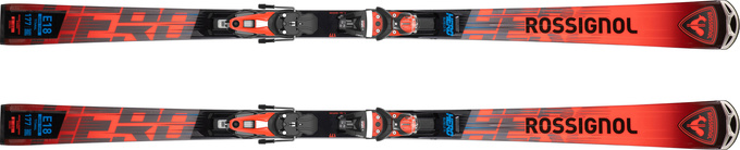 Sjezdové lyže Rossignol Hero Elite LT TI Konect + Nx 12 Konect GW B80 Black Hot Red - 2025/26