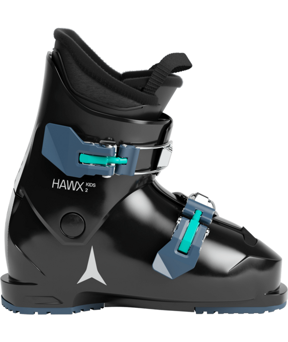 Sjezdové boty Atomic Hawx Kids 2 Black/Teal – 2025/26