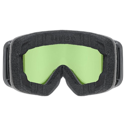 Lyžařské brýle Uvex PWDR FM Black Matt/Mirror Blue - 2025/26